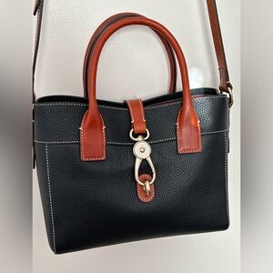 Dooney & Bourke Cara Tote in Black & Brown